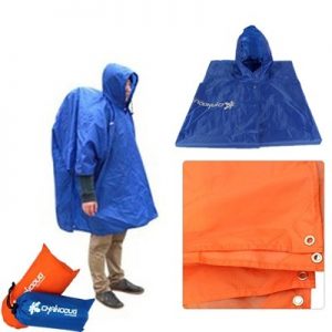 Chanodug ODP 0003 3-in-1 Poncho blue