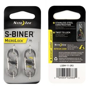 Nite Ize S-Biner Microlock stainless