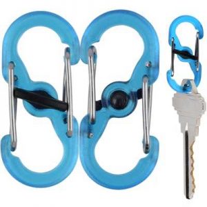 Nite Ize S-Biner Microlock blue