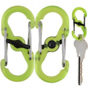 Nite Ize S-Biner Microlock lime