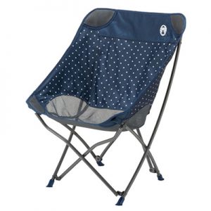 Coleman Healing Chair navy dot