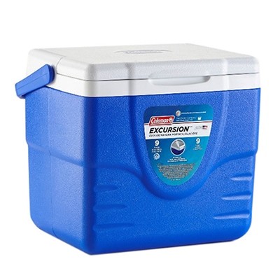 Coleman Personal 9QT Excursion Cooler blue