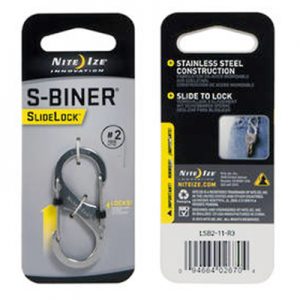 Nite Ize S-Biner Slidelock #2 stainless