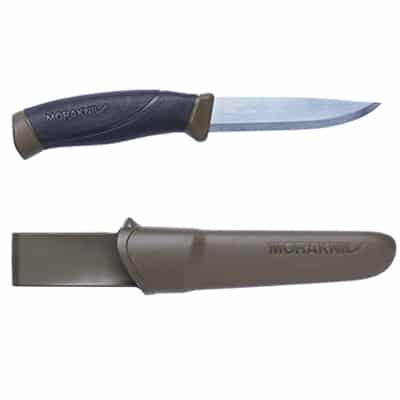 Morakniv 12210 Companion Heavy Duty High Carbon Steel military green