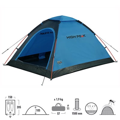 High Peak Monodome blue-grey