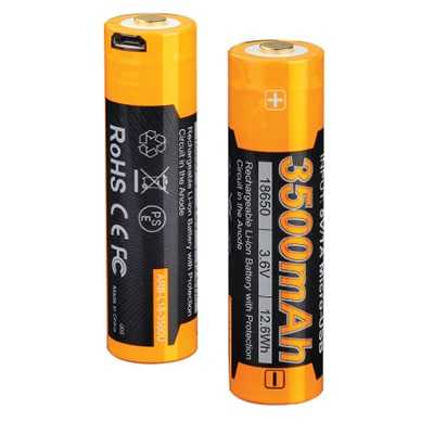 Fenix ARB-L18-3500U USB Rechargeable 18650 Li-ion Battery