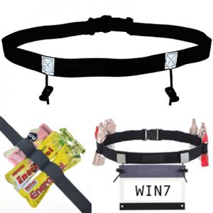 ODP 0517 Number Bib with Energy Gel Holder black