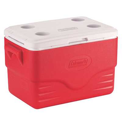 Coleman Cooler 36QT 34L red