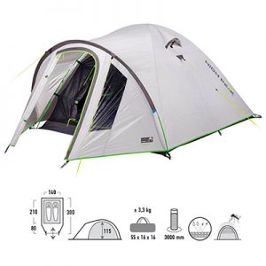 High Peak Nevada 2.0 nimbus grey