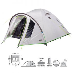 High Peak Nevada 4.0 nimbus grey