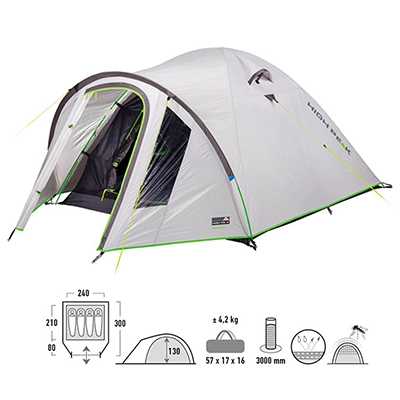 High Peak Nevada 4.0 nimbus grey