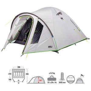 High Peak Nevada 5.0 nimbus grey