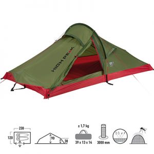 High Peak Siskin 2.0 pesto-red