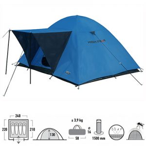 High Peak Texel 4 blue-grey