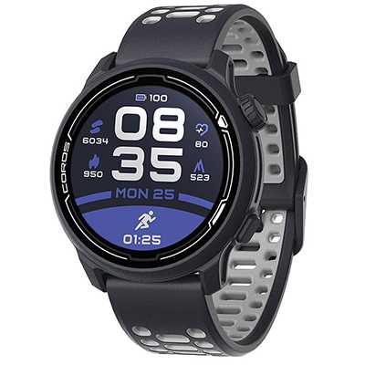 Coros PACE 2 Premium GPS Sport Watch dark navy silicone