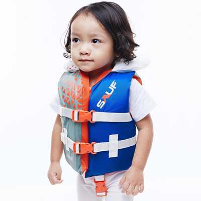 Sauf ODP 0584 Hénna Kids Life Vest 9 - 14 KG orange blue