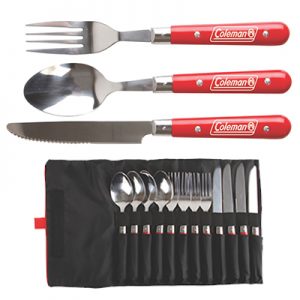 Coleman Rugged 12-Piece Stainless Steel Utensil Set
