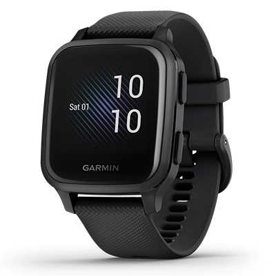 Garmin Venu Sq Music black slate