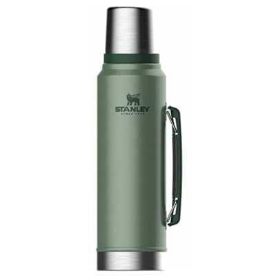 Stanley Classic Vacuum Bottle 1.1QT hammertone green