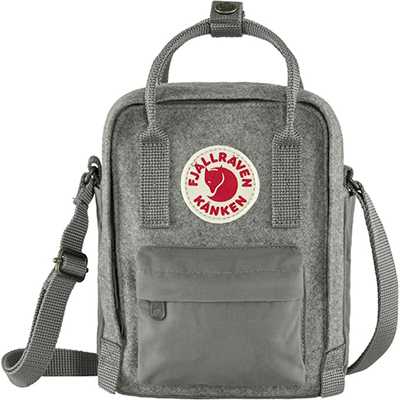 Fjallraven Kanken Re-Wool Sling granite grey