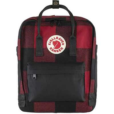 Fjallraven Kanken Re-Wool red black