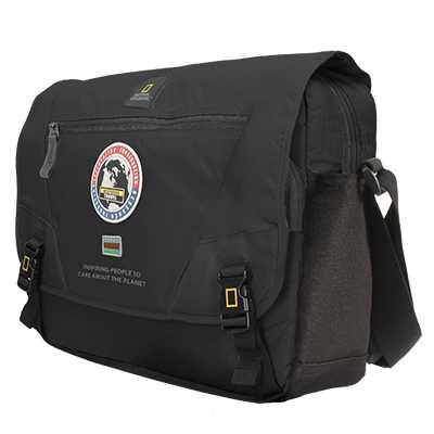 National Geographic Explorer Messenger black
