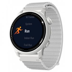 Coros PACE 2 Premium GPS Sport Watch white nylon