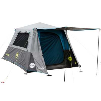 Coleman Instant Up 6P Silver Dark Room