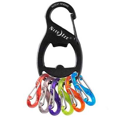 Nite Ize Keyrack+ S-Biner black