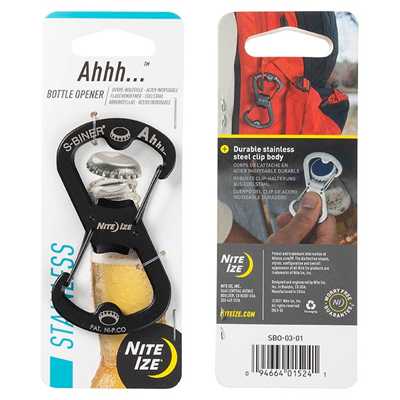 Nite Ize S-Biner Ahhh black