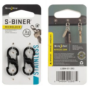 Nite Ize S-Biner Microlock black