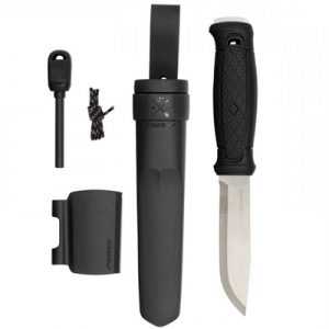 Morakniv 13914 Garberg with Survival Kit black