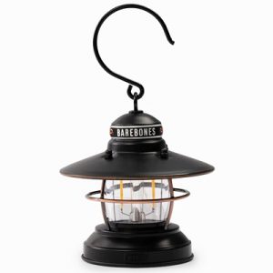 Barebones Edison Mini Lantern antique bronze
