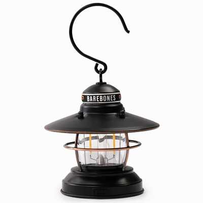 Barebones Edison Mini Lantern antique bronze