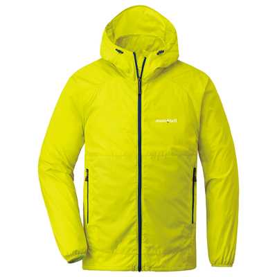Montbell Wind Blast Parka Men L flash yellow