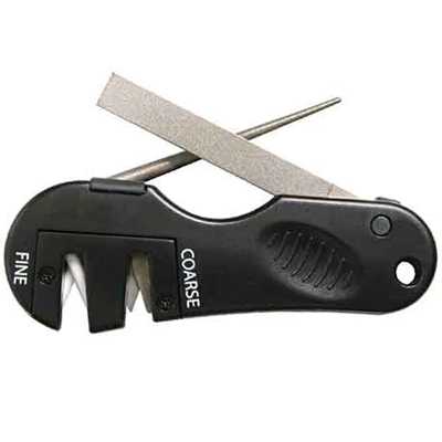Accusharp 4-in-1 Knife & Tool Sharpener black