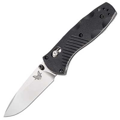 Benchmade 585 Mini Barrage Black Handle With 154Cm Steel