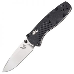 Benchmade 585 Mini Barrage Black Handle With 154Cm Steel