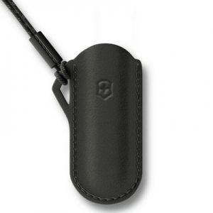Victorinox 4.0670.3 Leather Pouch Classic Dark Illusion