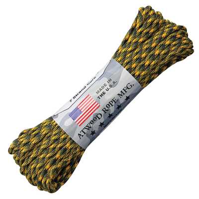 Atwood Rope MFG Paracord 550 Type 7 Strands 100 Feet Bulldozer