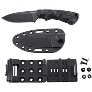 CRKT Siwi Fixed Blade Carbon Steel Design By Darrin Sirois and Chris Williams