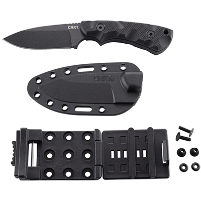 CRKT Siwi Fixed Blade Carbon Steel Design By Darrin Sirois and Chris Williams