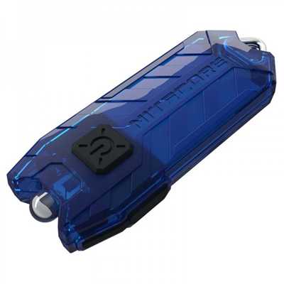 Nitecore TUBE V2.0 Rechargeable Flashlight transparent blue