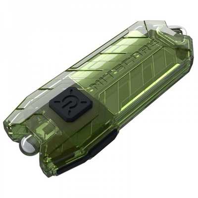 Nitecore TUBE V2.0 Rechargeable Flashlight transparent olive