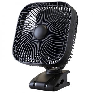 Opolar Clip On Battery Fan F3901 black