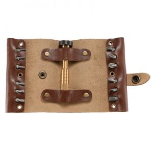 CRKT Hex Bit Driver Tool Roll Included 13 Bits & 1 Driver Designed By Joe Wu