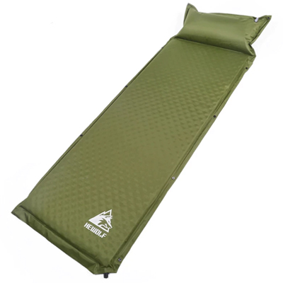 Hewolf Inflatable Mat Single green