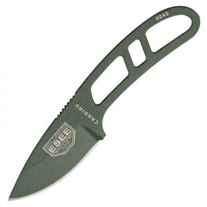 Esee OD Green Candiru with Black Molded Sheath