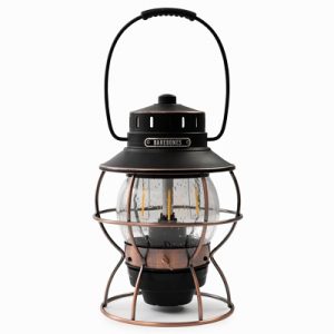 Barebones Railroad Lantern antique bronze
