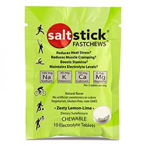 Saltstick Fastchews 10 Tabs Lemon